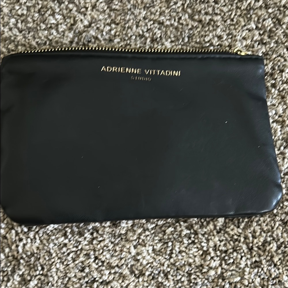 Adrienne Vittadini Black Clutch